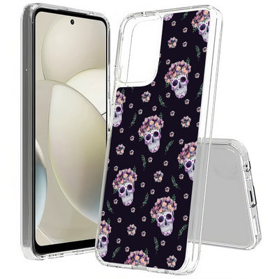 Skull Floral 1 Print Slim Cover For Motorola Moto G (Power, Stylus, Play, 5G), Print in USA