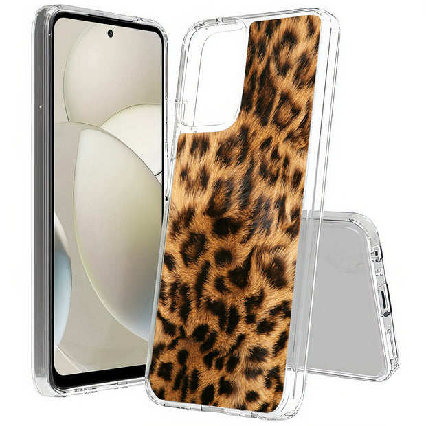 Leopard Skin Print Slim Cover For Motorola Moto G (Power, Stylus, Play, 5G), Print in USA