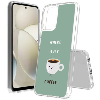 Where My Coffee Print Slim Cover For Motorola Moto G (Power, Stylus, Play, 5G), Print in USA