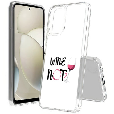 Wine Not Print Slim Cover For Motorola Moto G (Power, Stylus, Play, 5G), Print in USA