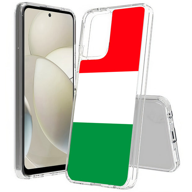 Flag Italy Print Slim Cover For Motorola Moto G (Power, Stylus, Play, 5G), Print in USA