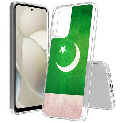 Pakistan Flag Print Slim Cover For Motorola Moto G (Power, Stylus, Play, 5G), Print in USA