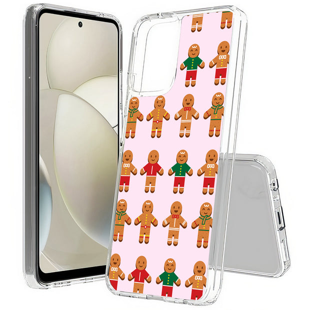 Gingerbread Man Print Slim Cover For Motorola Moto G (Power, Stylus, Play, 5G), Print in USA