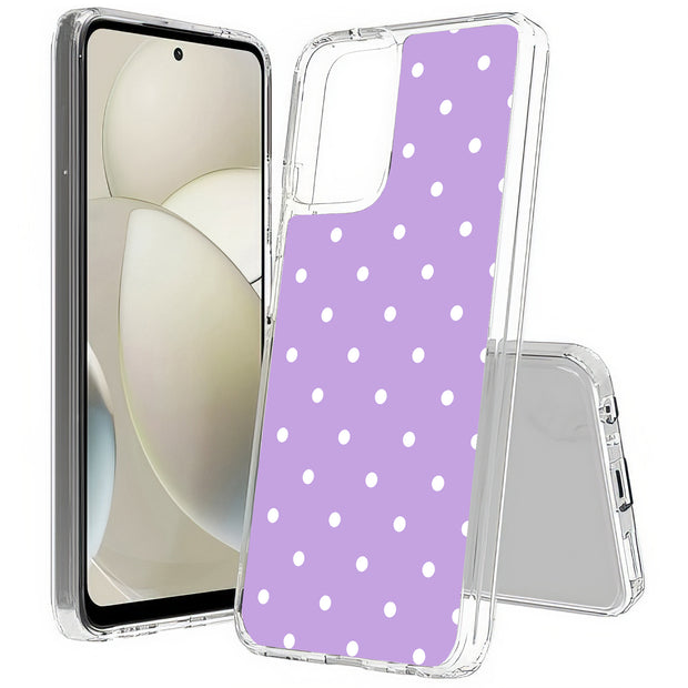 Polka Dot 5 Print Slim Cover For Motorola Moto G (Power, Stylus, Play, 5G), Print in USA