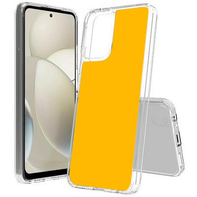 Yellow Orange Print Slim Cover For Motorola Moto G (Power, Stylus, Play, 5G), Print in USA