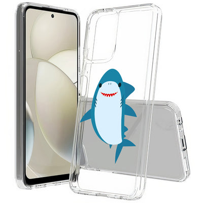 Cute Baby Shark Print Slim Cover For Motorola Moto G (Power, Stylus, Play, 5G), Print in USA