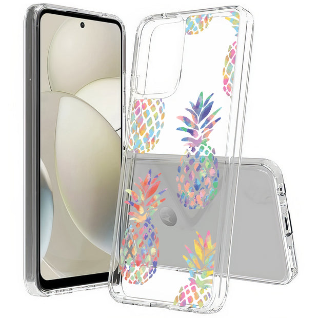 Pineapple Print Slim Cover For Motorola Moto G (Power, Stylus, Play, 5G), Print in USA