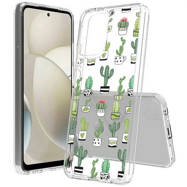 Cute Cactus  Print Slim Cover For Motorola Moto G (Power, Stylus, Play, 5G), Print in USA