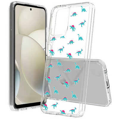 Cute Dinosaur Print Slim Cover For Motorola Moto G (Power, Stylus, Play, 5G), Print in USA