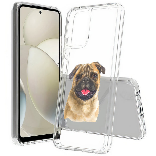 Dog Painting j Print Slim Cover For Motorola Moto G (Power, Stylus, Play, 5G), Print in USA