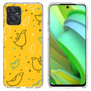 Birds Dots 1 Print Slim Cover For Motorola Moto G (Power, Stylus, Play, 5G), Print in USA