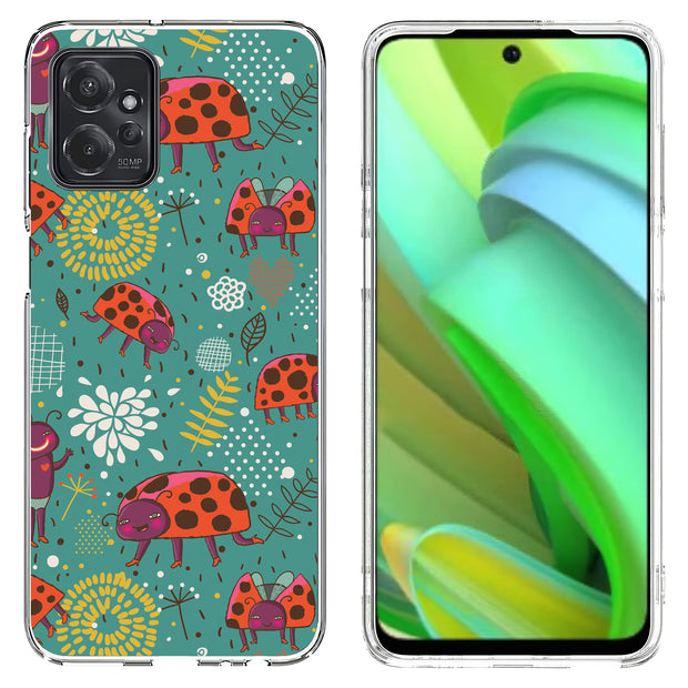 Ladybugs 1 Print Slim Cover For Motorola Moto G (Power, Stylus, Play, 5G), Print in USA