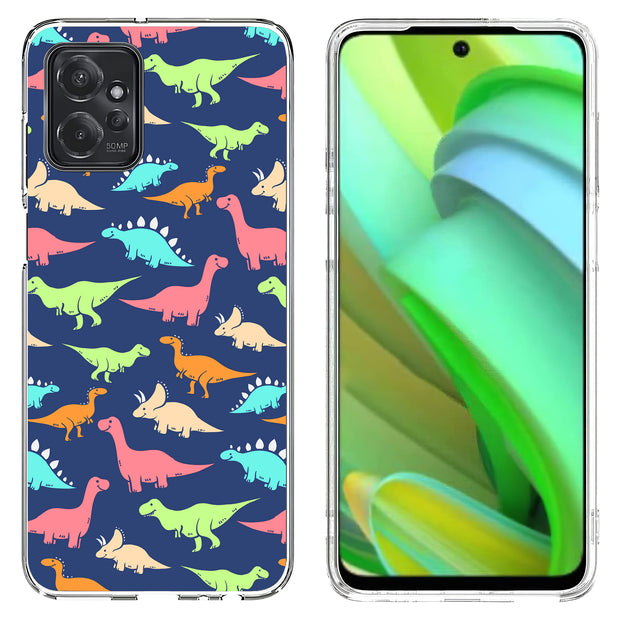 Dinosaur 1 Print Slim Cover For Motorola Moto G (Power, Stylus, Play, 5G), Print in USA