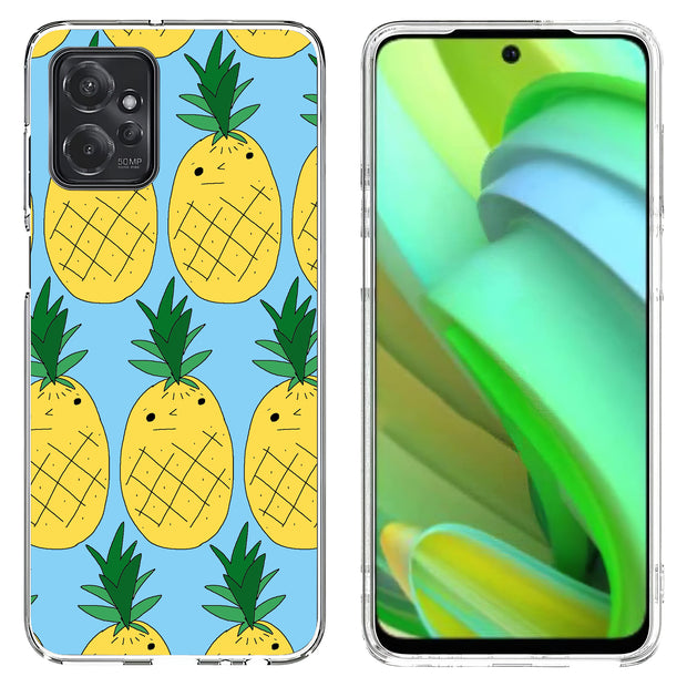 Pineapple 1 Print Slim Cover For Motorola Moto G (Power, Stylus, Play, 5G), Print in USA