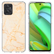 Yellow Marble Print Slim Cover For Motorola Moto G (Power, Stylus, Play, 5G), Print in USA