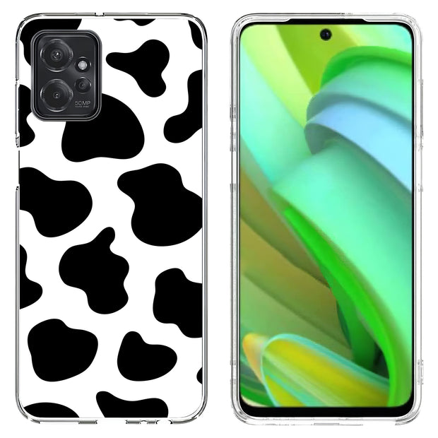 Cow Pattern Print Slim Cover For Motorola Moto G (Power, Stylus, Play, 5G), Print in USA