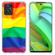 Rainbow LGBTQ Print Slim Cover For Motorola Moto G (Power, Stylus, Play, 5G), Print in USA