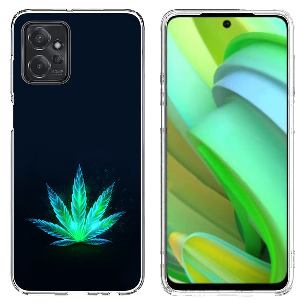 Beautiful Weed Print Slim Cover For Motorola Moto G (Power, Stylus, Play, 5G), Print in USA