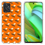 Bee Pattern Print Slim Cover For Motorola Moto G (Power, Stylus, Play, 5G), Print in USA