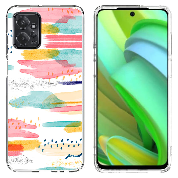 Abstract Art Print Slim Cover For Motorola Moto G (Power, Stylus, Play, 5G), Print in USA