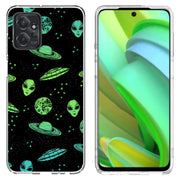 Space Alien Print Slim Cover For Motorola Moto G (Power, Stylus, Play, 5G), Print in USA