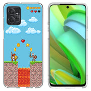 Retro Games 3 Print Slim Cover For Motorola Moto G (Power, Stylus, Play, 5G), Print in USA