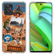 Cowboy Collage Print Slim Cover For Motorola Moto G (Power, Stylus, Play, 5G), Print in USA