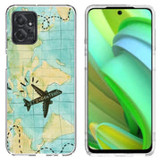 Travel World Print Slim Cover For Motorola Moto G (Power, Stylus, Play, 5G), Print in USA