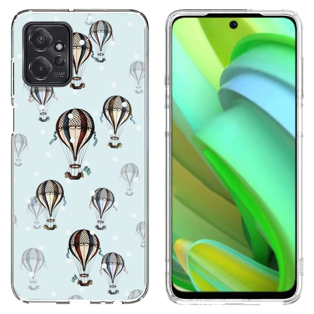 Hot Air Balloon Print Slim Cover For Motorola Moto G (Power, Stylus, Play, 5G), Print in USA