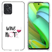 Wine Not Print Slim Cover For Motorola Moto G (Power, Stylus, Play, 5G), Print in USA