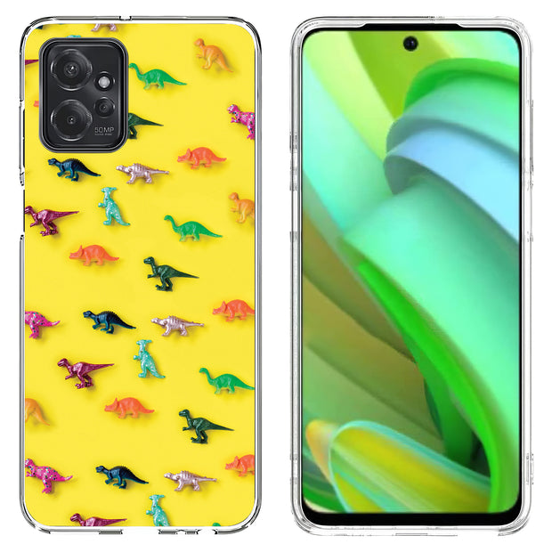 Dinasour 2 Print Slim Cover For Motorola Moto G (Power, Stylus, Play, 5G), Print in USA