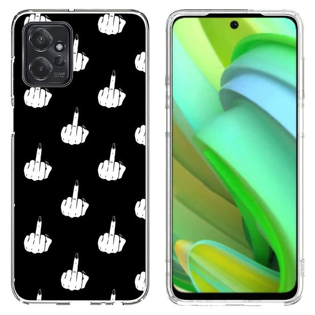 Edgy Finger Print Slim Cover For Motorola Moto G (Power, Stylus, Play, 5G), Print in USA