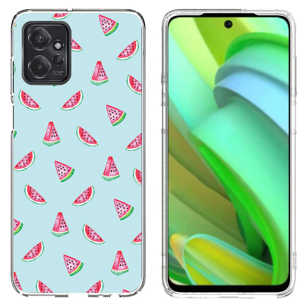 Watermelon 01 Print Slim Cover For Motorola Moto G (Power, Stylus, Play, 5G), Print in USA