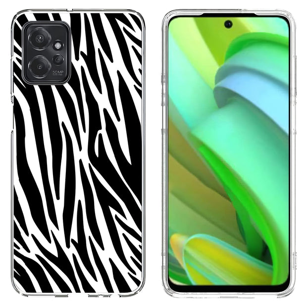 Zebra 2 Print Slim Cover For Motorola Moto G (Power, Stylus, Play, 5G), Print in USA