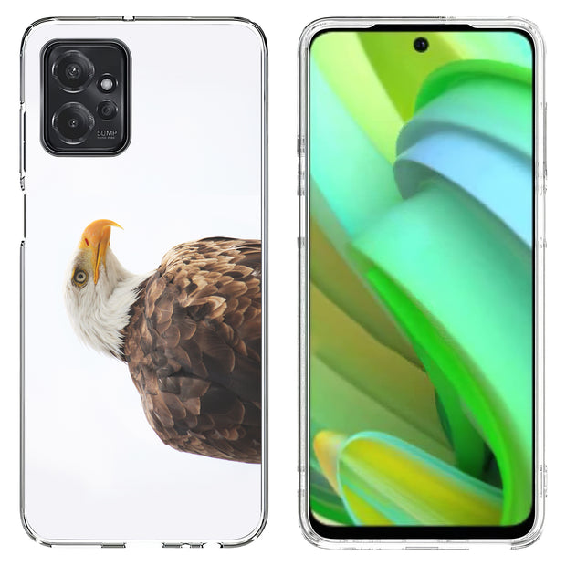 Eagle Photo Print Slim Cover For Motorola Moto G (Power, Stylus, Play, 5G), Print in USA