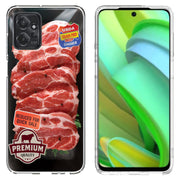 Beef Print Slim Cover For Motorola Moto G (Power, Stylus, Play, 5G), Print in USA