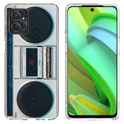 Old Radio Print Slim Cover For Motorola Moto G (Power, Stylus, Play, 5G), Print in USA