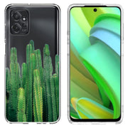 Cactus Bush Print Slim Cover For Motorola Moto G (Power, Stylus, Play, 5G), Print in USA