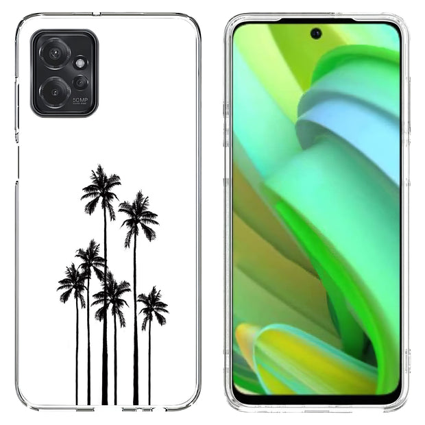 Palm Trees Print Slim Cover For Motorola Moto G (Power, Stylus, Play, 5G), Print in USA