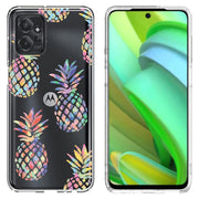 Pineapple Print Slim Cover For Motorola Moto G (Power, Stylus, Play, 5G), Print in USA