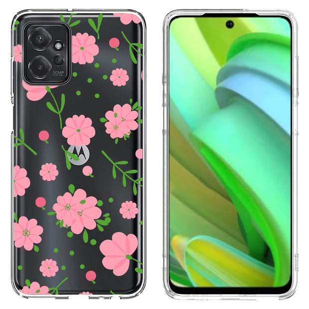 Flower 3 Print Slim Cover For Motorola Moto G (Power, Stylus, Play, 5G), Print in USA