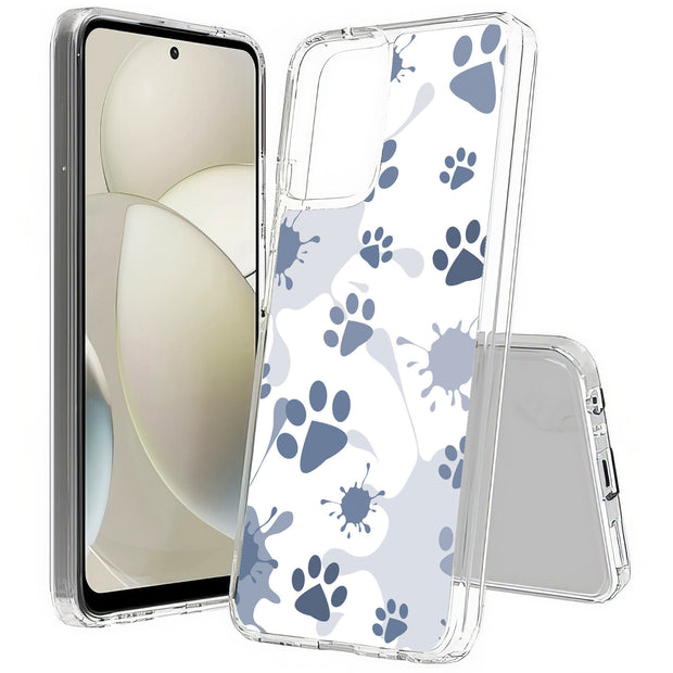 Paw Color 3 Print Slim Cover For Motorola Moto G (Power, Stylus, Play, 5G), Print in USA