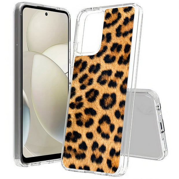 Leopard Fur 4 Print Slim Cover For Motorola Moto G (Power, Stylus, Play, 5G), Print in USA