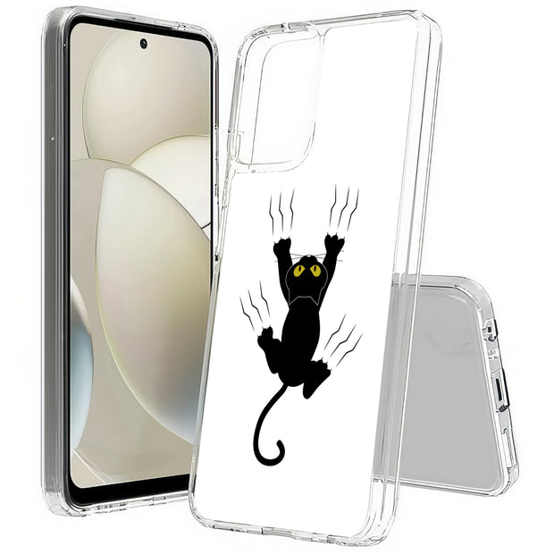 Cat Scratch Print Slim Cover For Motorola Moto G (Power, Stylus, Play, 5G), Print in USA