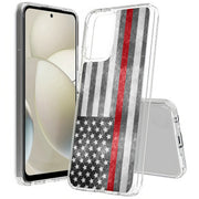 Thin Red Line Print Slim Cover For Motorola Moto G (Power, Stylus, Play, 5G), Print in USA