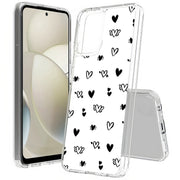 Flying Hearts Print Slim Cover For Motorola Moto G (Power, Stylus, Play, 5G), Print in USA