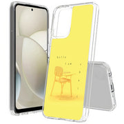 Hi I am Chair Print Slim Cover For Motorola Moto G (Power, Stylus, Play, 5G), Print in USA