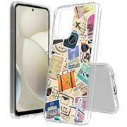 Travel Sticker Print Slim Cover For Motorola Moto G (Power, Stylus, Play, 5G), Print in USA