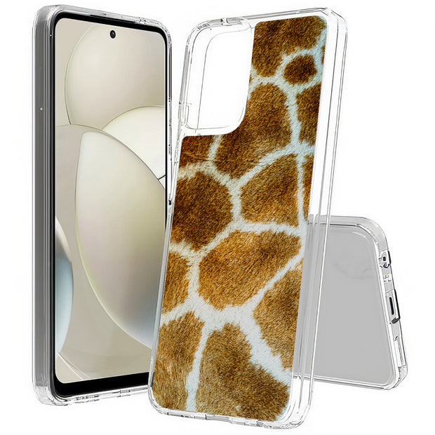 Giraffe Fur 1 Print Slim Cover For Motorola Moto G (Power, Stylus, Play, 5G), Print in USA