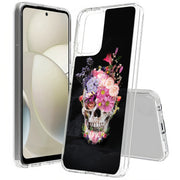 Flower Skull Print Slim Cover For Motorola Moto G (Power, Stylus, Play, 5G), Print in USA